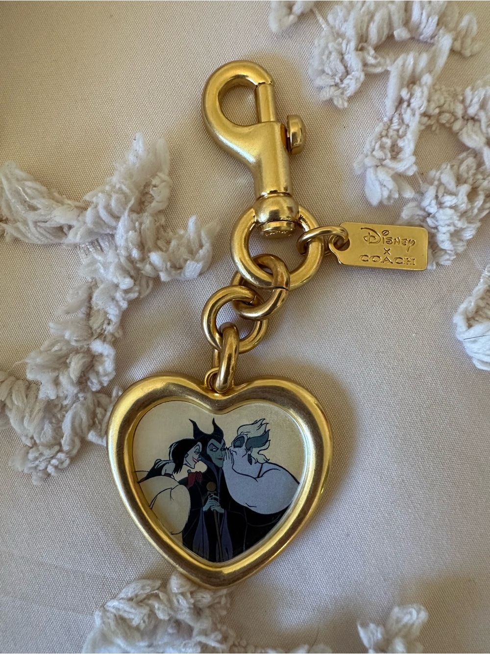 ✨AUTHENTIC COACHxDISNEY BAG CHARM✨‼️RARE‼️